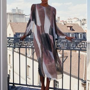 Aritzia Wilfred Elba Multi Color Midi Dress 2XS